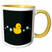 image of 11oz Two-Tone Yellow Mug