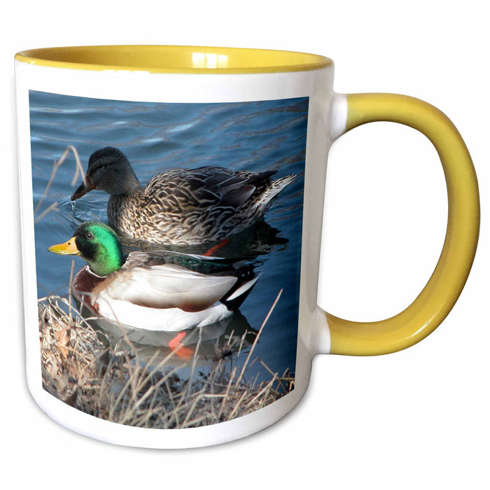 image of 15oz Two-Tone Yellow Mug