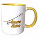 image of 11oz Two-Tone Yellow Mug