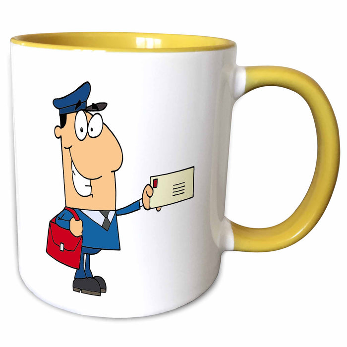 image of 15oz Two-Tone Yellow Mug