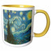 image of 11oz Two-Tone Yellow Mug