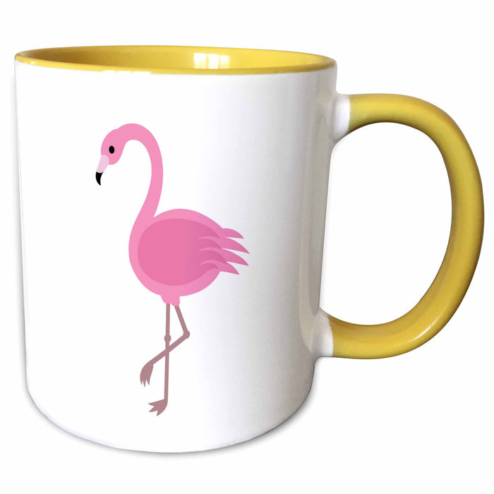 image of 11oz Two-Tone Yellow Mug