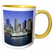 image of 11oz Two-Tone Yellow Mug