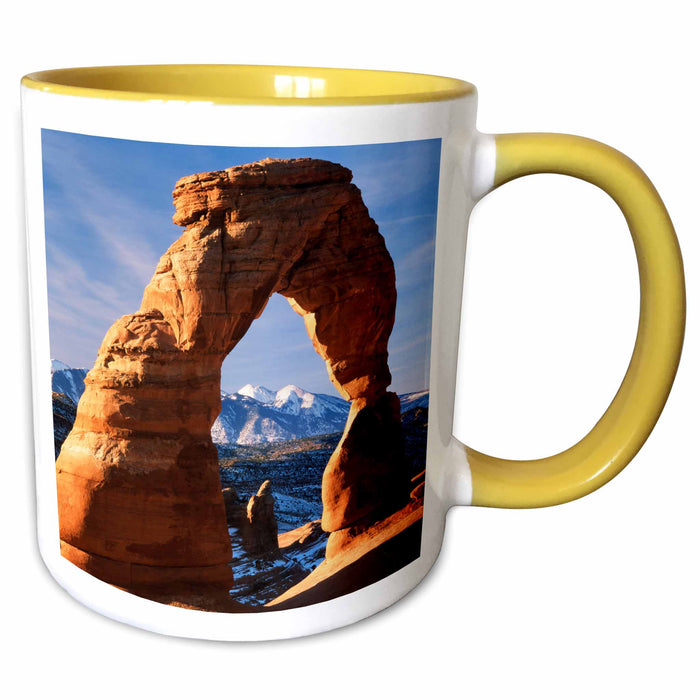 image of 15oz Two-Tone Yellow Mug