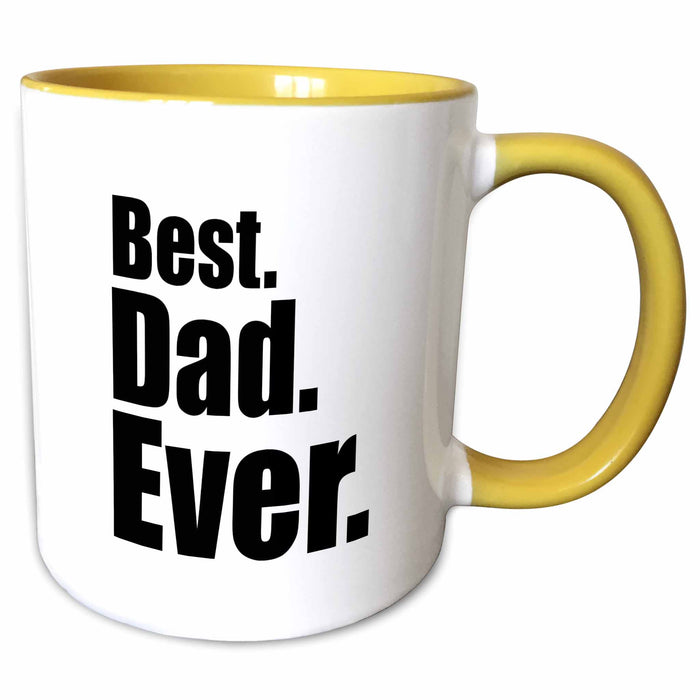 image of 15oz Two-Tone Yellow Mug