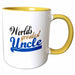 image of 11oz Two-Tone Yellow Mug