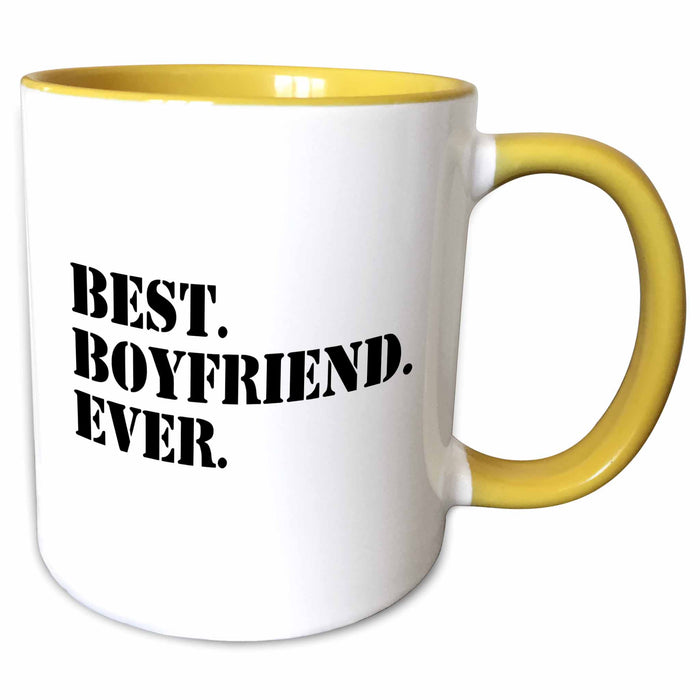 image of 11oz Two-Tone Yellow Mug