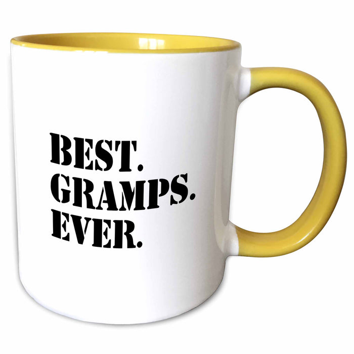 image of 11oz Two-Tone Yellow Mug