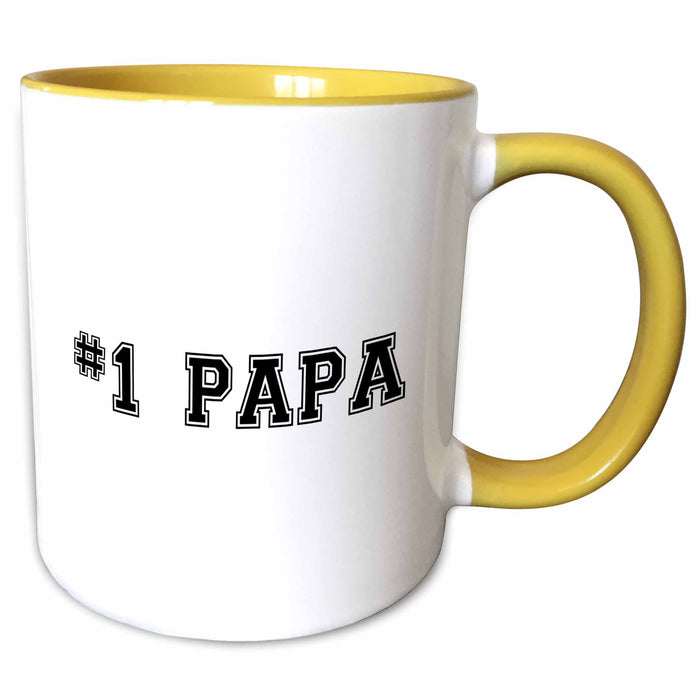 image of 15oz Two-Tone Yellow Mug