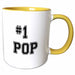 image of 11oz Two-Tone Yellow Mug