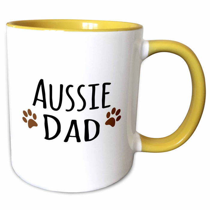 image of 11oz Two-Tone Yellow Mug