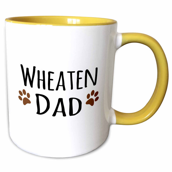 image of 11oz Two-Tone Yellow Mug