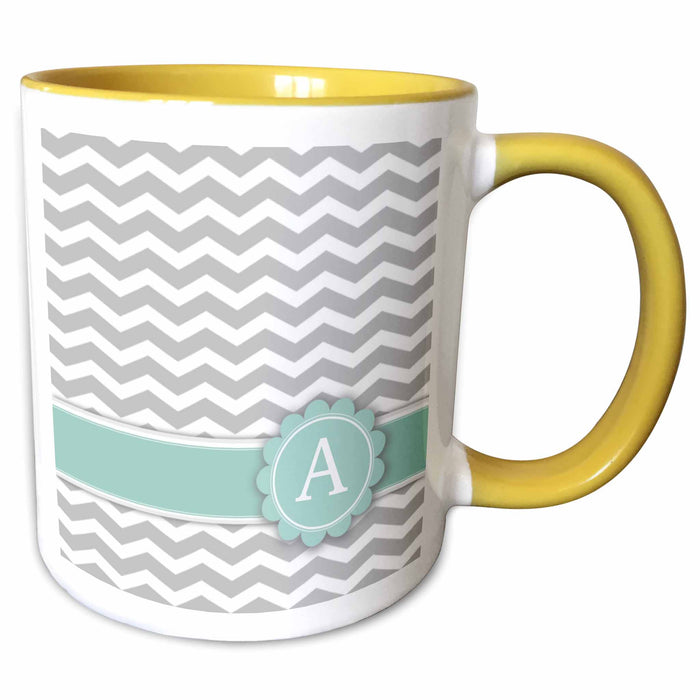 image of 15oz Two-Tone Yellow Mug