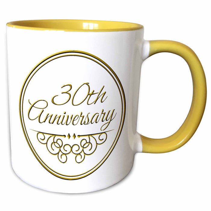 image of 15oz Two-Tone Yellow Mug