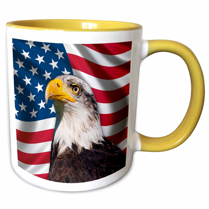 image of 11oz Two-Tone Yellow Mug