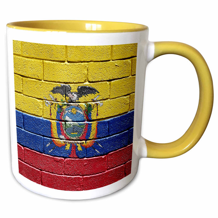 image of 11oz Two-Tone Yellow Mug