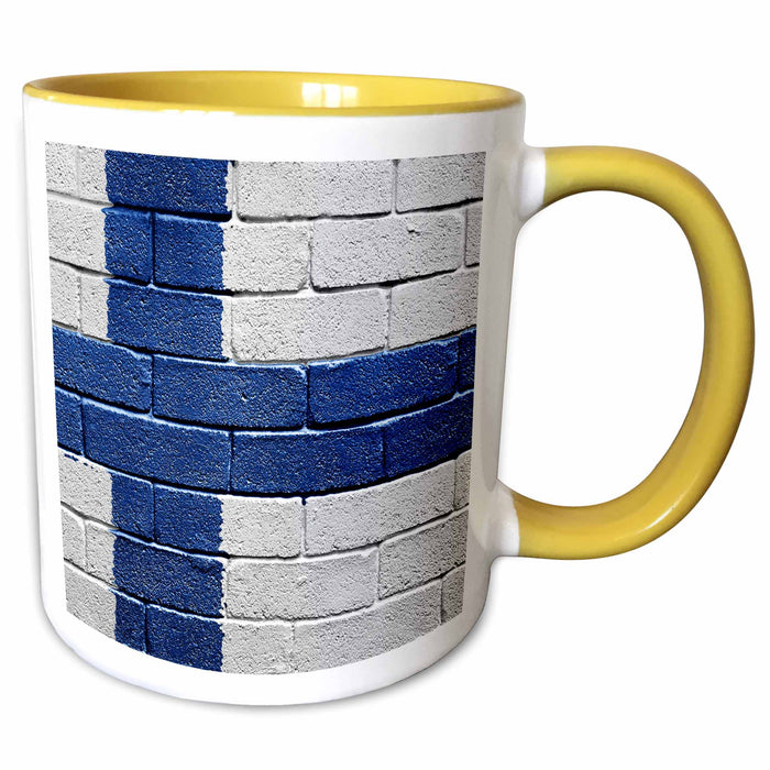 image of 15oz Two-Tone Yellow Mug