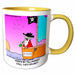 image of 11oz Two-Tone Yellow Mug