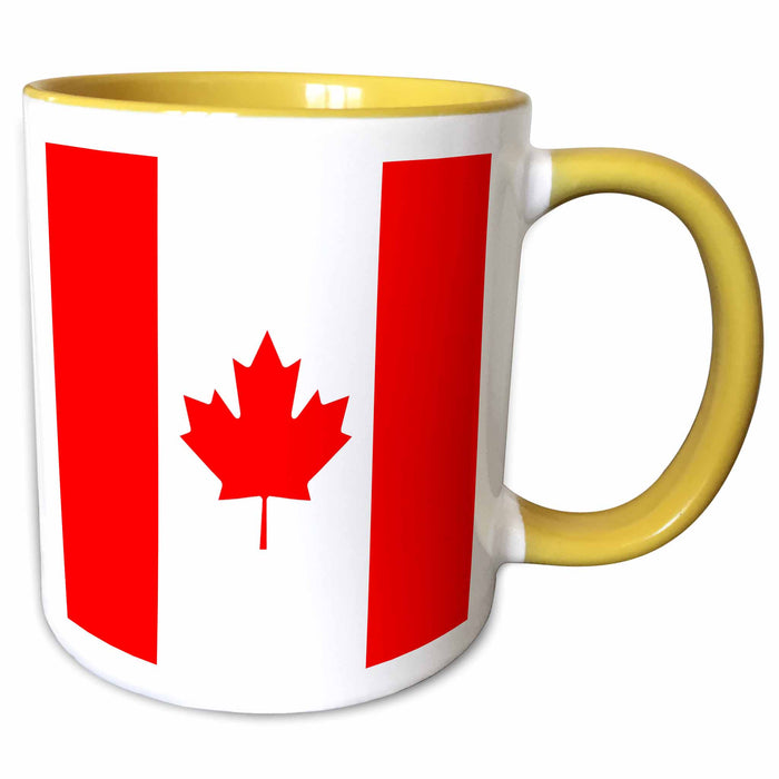 image of 11oz Two-Tone Yellow Mug