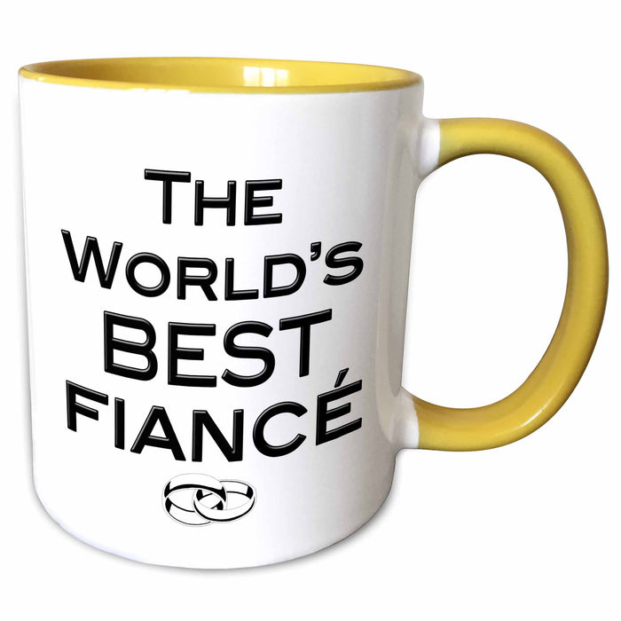 image of 15oz Two-Tone Yellow Mug