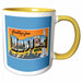 image of 11oz Two-Tone Yellow Mug