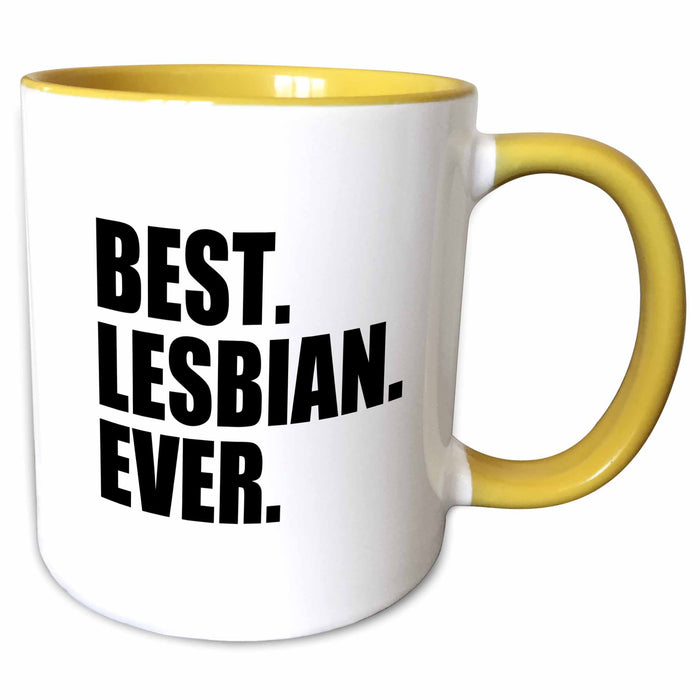 image of 15oz Two-Tone Yellow Mug