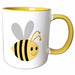 image of 11oz Two-Tone Yellow Mug