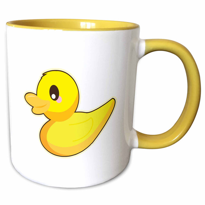 image of 11oz Two-Tone Yellow Mug