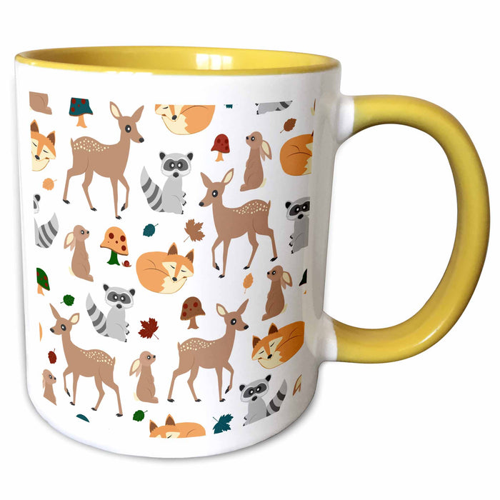 image of 15oz Two-Tone Yellow Mug