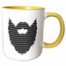 image of 11oz Two-Tone Yellow Mug