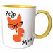 image of 15oz Two-Tone Yellow Mug