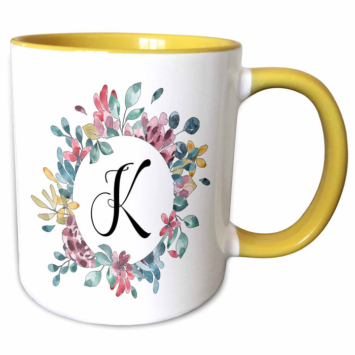 image of 15oz Two-Tone Yellow Mug