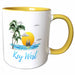 image of 15oz Two-Tone Yellow Mug