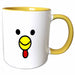 image of 11oz Two-Tone Yellow Mug