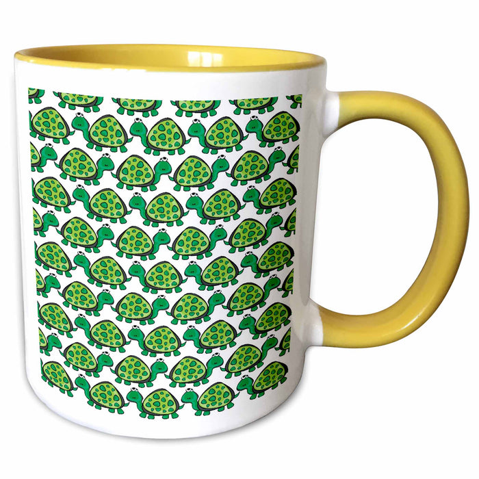 image of 15oz Two-Tone Yellow Mug