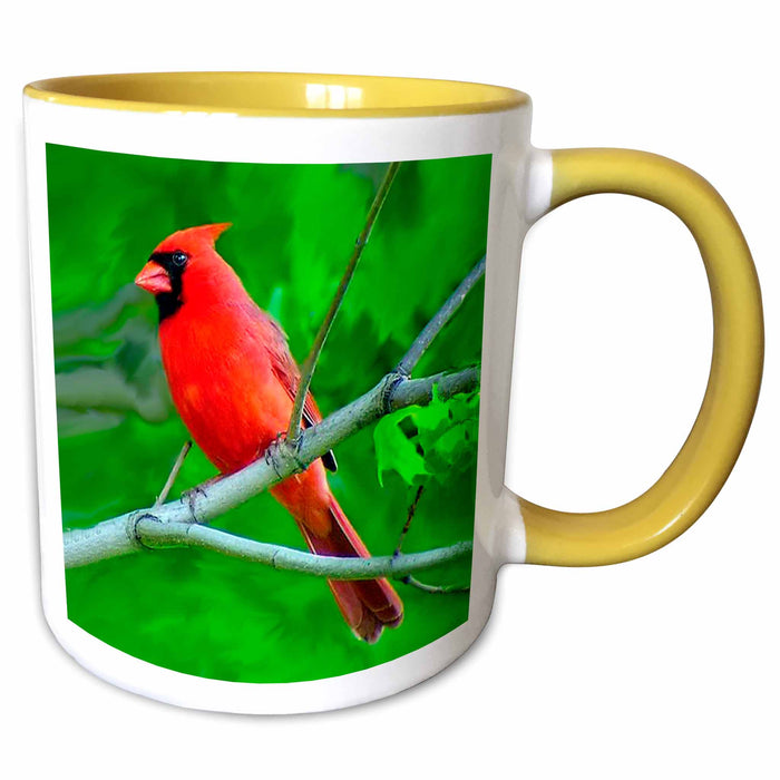 image of 15oz Two-Tone Yellow Mug