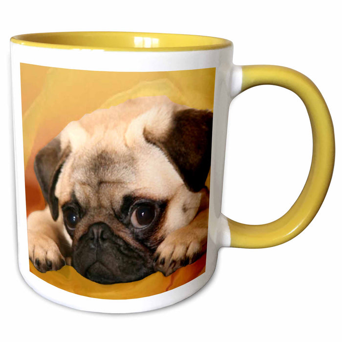 image of 15oz Two-Tone Yellow Mug