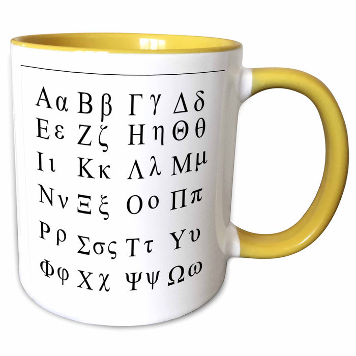 image of 15oz Two-Tone Yellow Mug