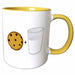 image of 11oz Two-Tone Yellow Mug