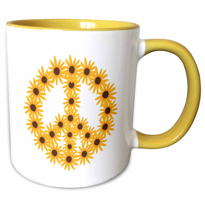 image of 15oz Two-Tone Yellow Mug