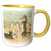 image of 15oz Two-Tone Yellow Mug