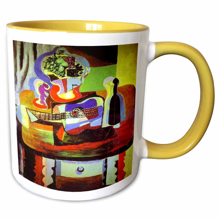 image of 11oz Two-Tone Yellow Mug