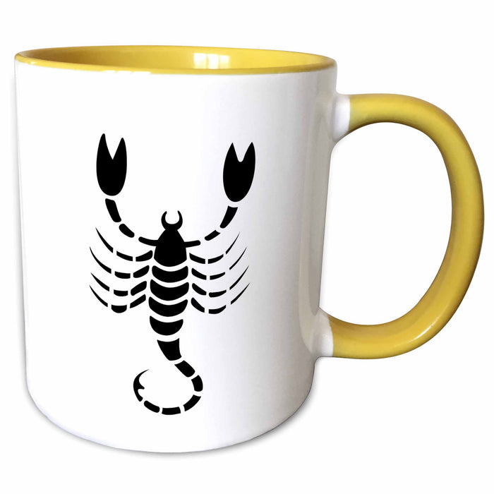 image of 11oz Two-Tone Yellow Mug