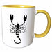 image of 11oz Two-Tone Yellow Mug