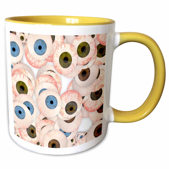 image of 11oz Two-Tone Yellow Mug