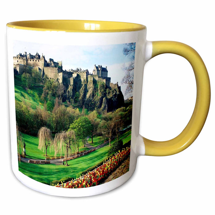 image of 11oz Two-Tone Yellow Mug