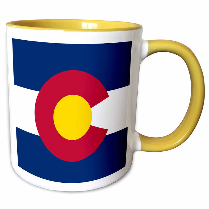 image of 15oz Two-Tone Yellow Mug