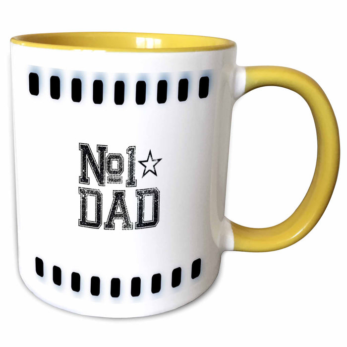 image of 11oz Two-Tone Yellow Mug