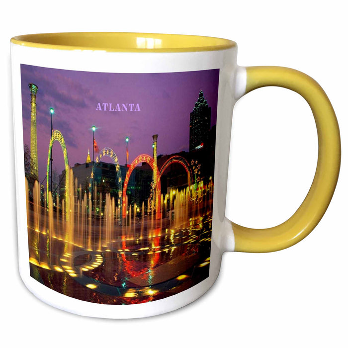 image of 11oz Two-Tone Yellow Mug