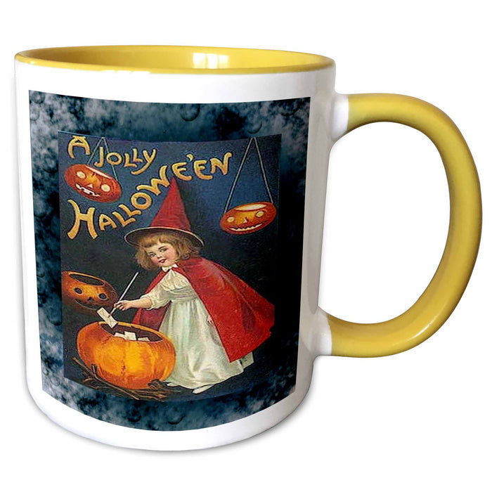 image of 15oz Two-Tone Yellow Mug